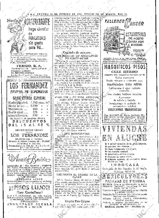 ABC MADRID 10-02-1966 página 64