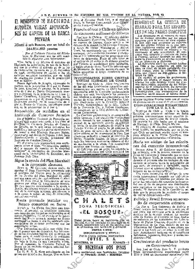 ABC MADRID 10-02-1966 página 73