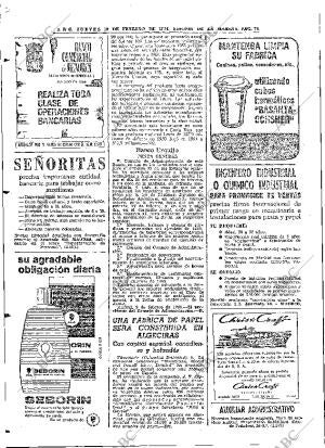 ABC MADRID 10-02-1966 página 74