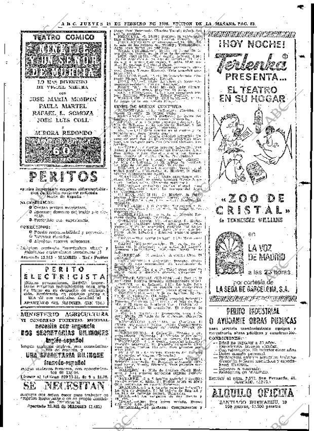 ABC MADRID 10-02-1966 página 83