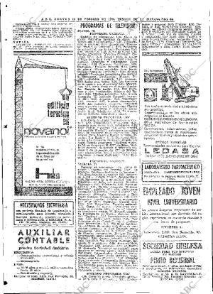 ABC MADRID 10-02-1966 página 86