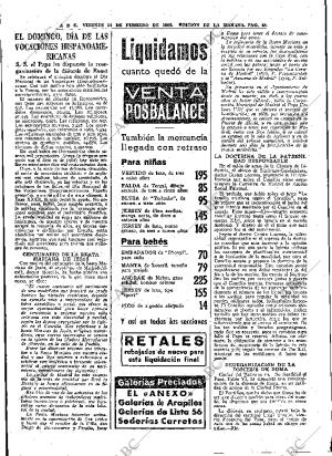 ABC MADRID 11-02-1966 página 48