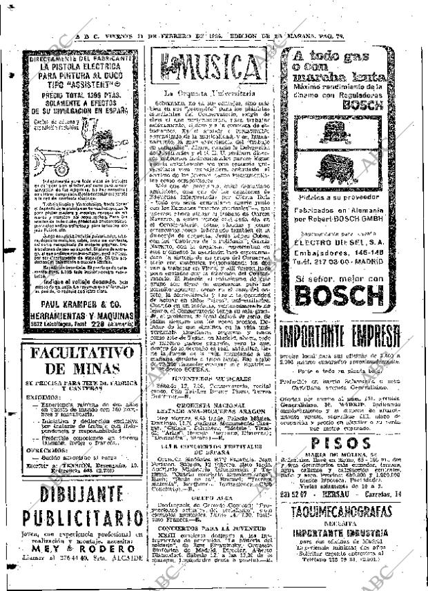 ABC MADRID 11-02-1966 página 76
