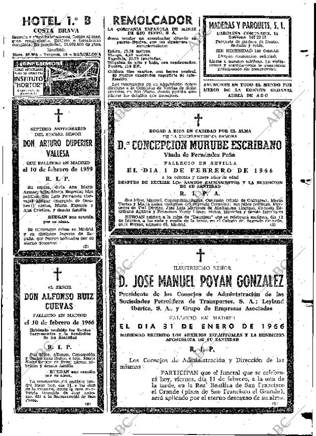 ABC MADRID 11-02-1966 página 93