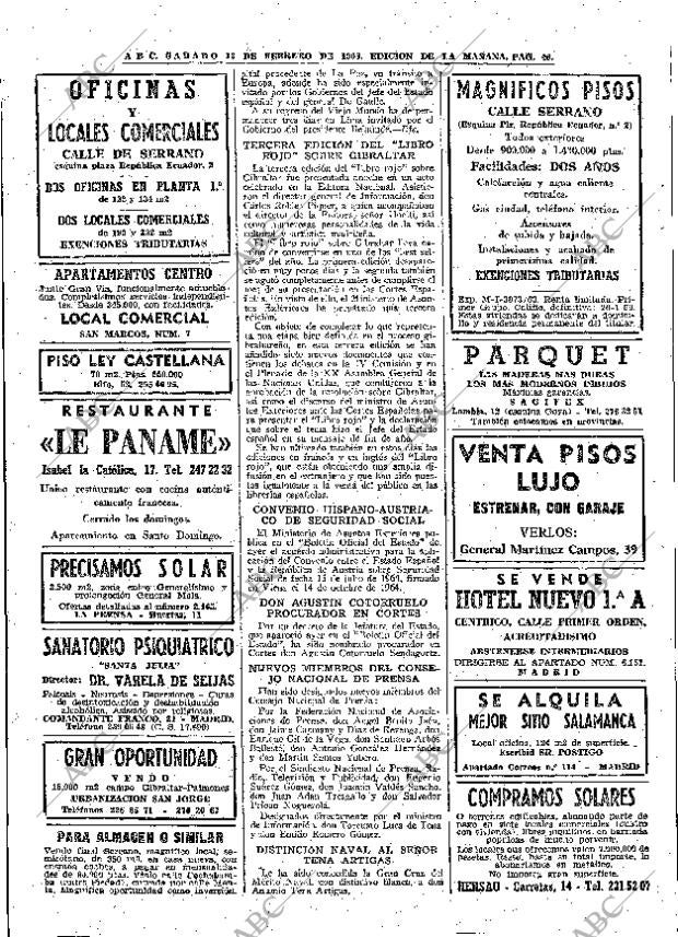 ABC MADRID 12-02-1966 página 46