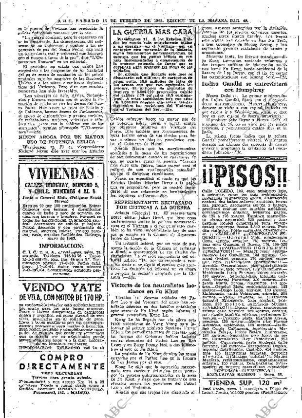 ABC MADRID 12-02-1966 página 48