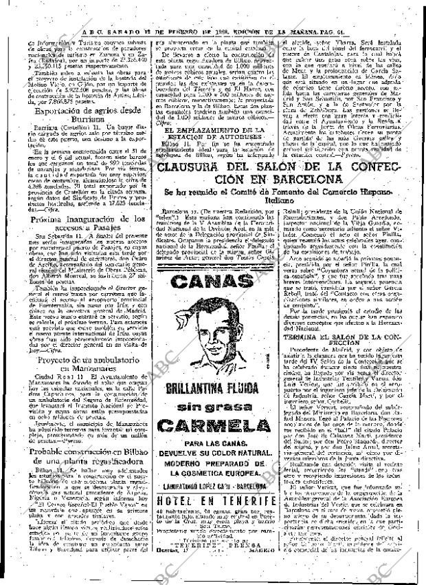 ABC MADRID 12-02-1966 página 61