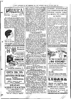 ABC MADRID 12-02-1966 página 84