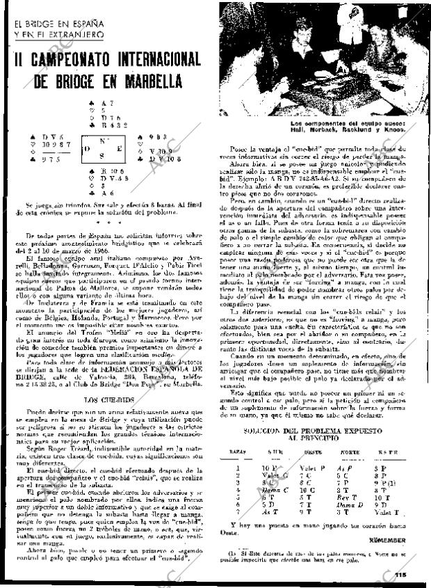 BLANCO Y NEGRO MADRID 12-02-1966 página 115