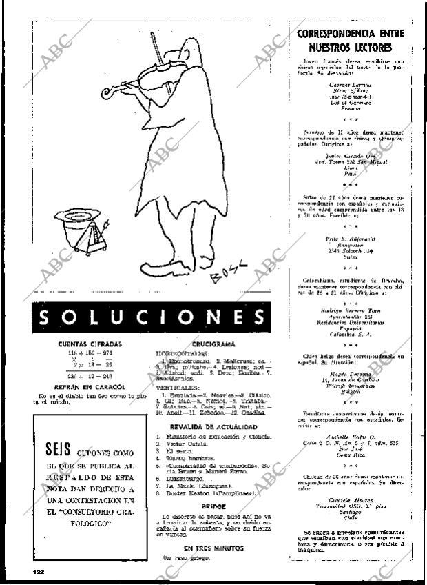 BLANCO Y NEGRO MADRID 12-02-1966 página 122