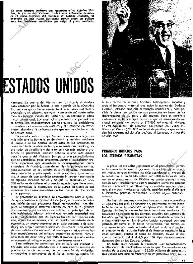 BLANCO Y NEGRO MADRID 12-02-1966 página 41