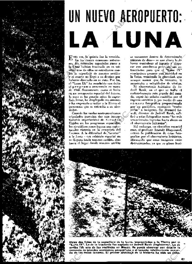 BLANCO Y NEGRO MADRID 12-02-1966 página 47
