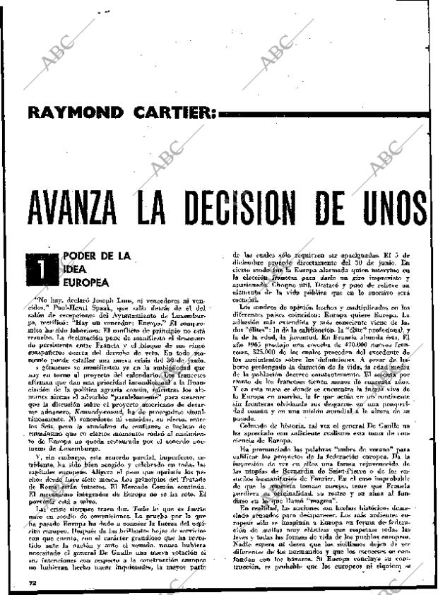 BLANCO Y NEGRO MADRID 12-02-1966 página 72