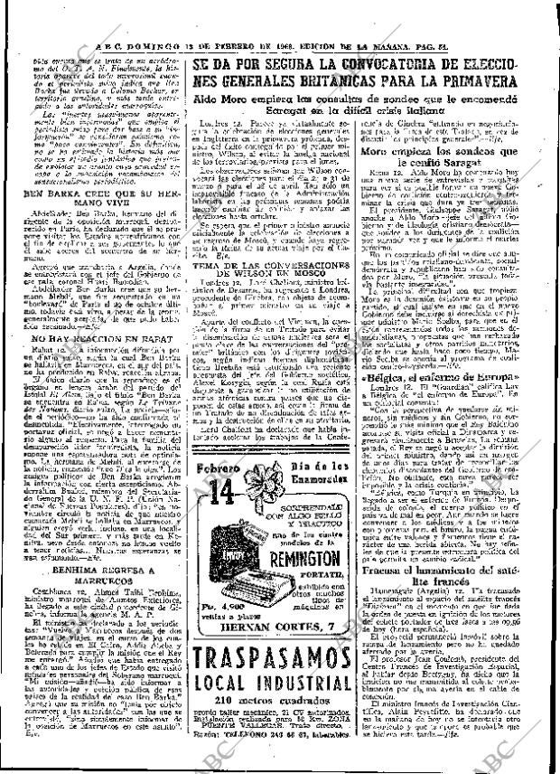 ABC MADRID 13-02-1966 página 54