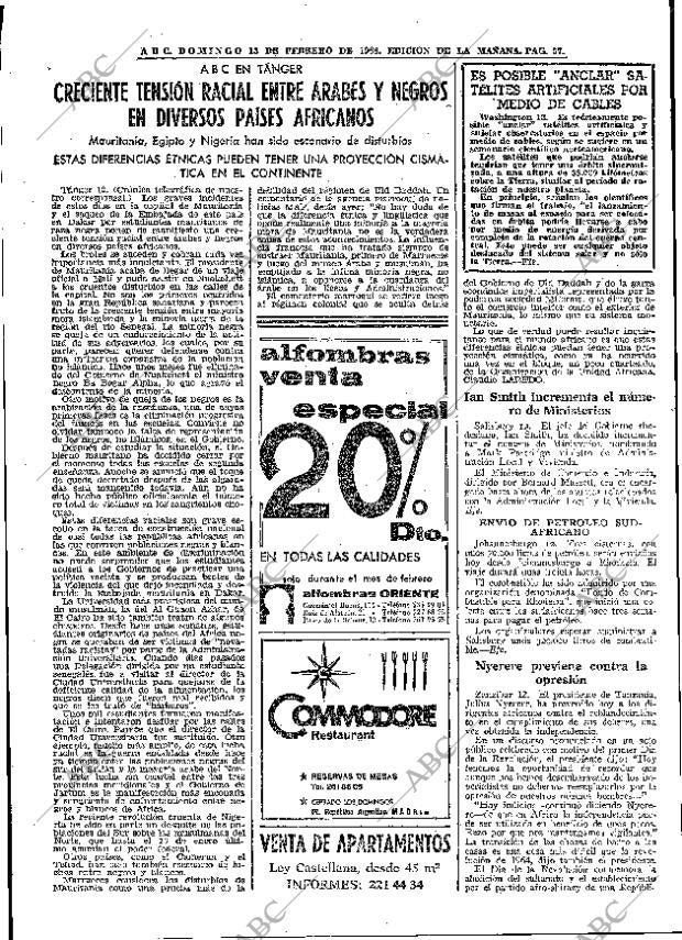 ABC MADRID 13-02-1966 página 57