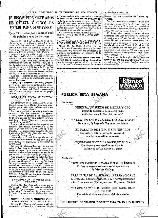 ABC MADRID 13-02-1966 página 59
