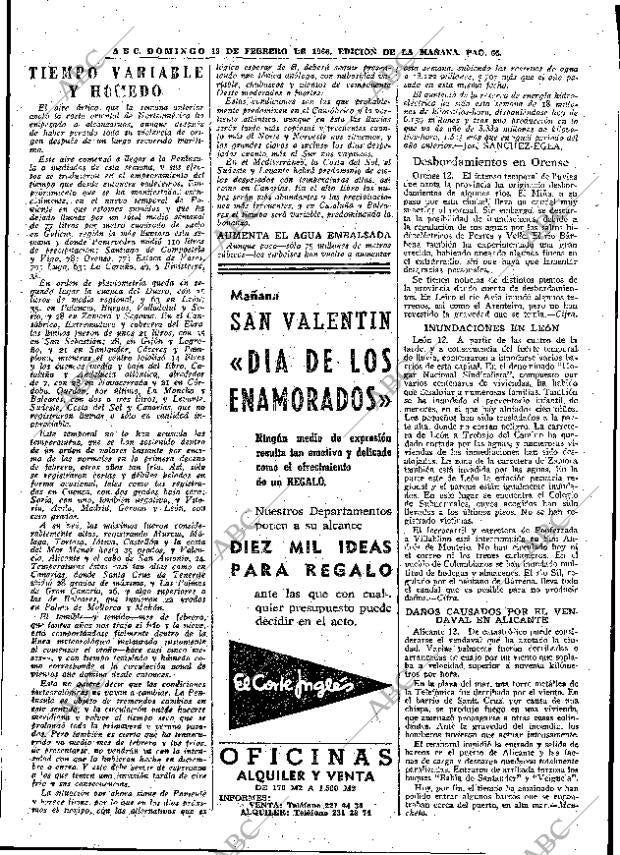 ABC MADRID 13-02-1966 página 66