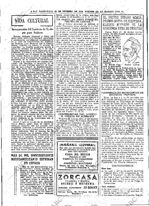 ABC MADRID 13-02-1966 página 75