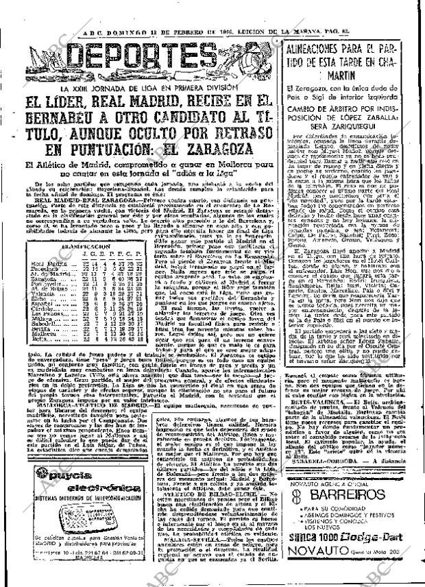 ABC MADRID 13-02-1966 página 83