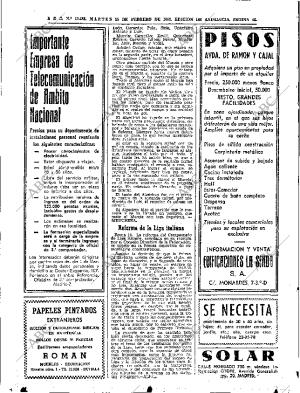 ABC SEVILLA 15-02-1966 página 46