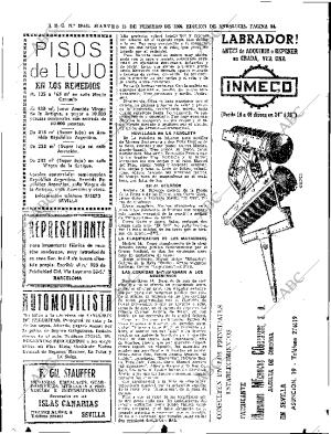 ABC SEVILLA 15-02-1966 página 54