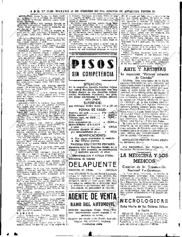 ABC SEVILLA 15-02-1966 página 56