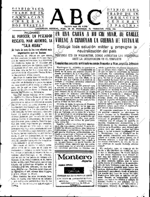 ABC SEVILLA 16-02-1966 página 31