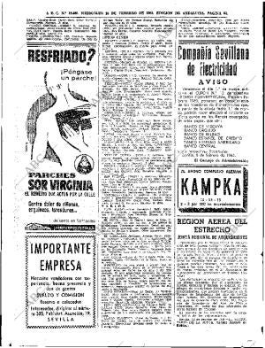 ABC SEVILLA 16-02-1966 página 60