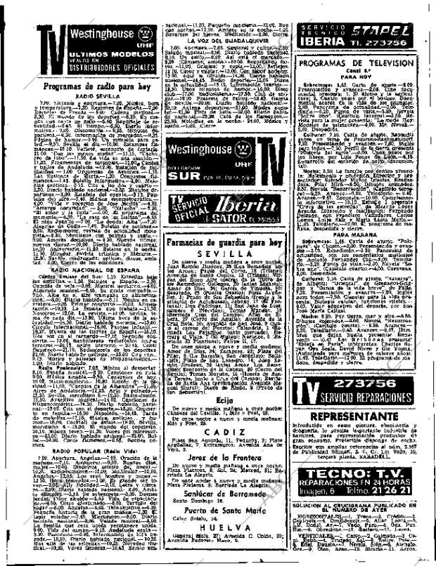 ABC SEVILLA 16-02-1966 página 71