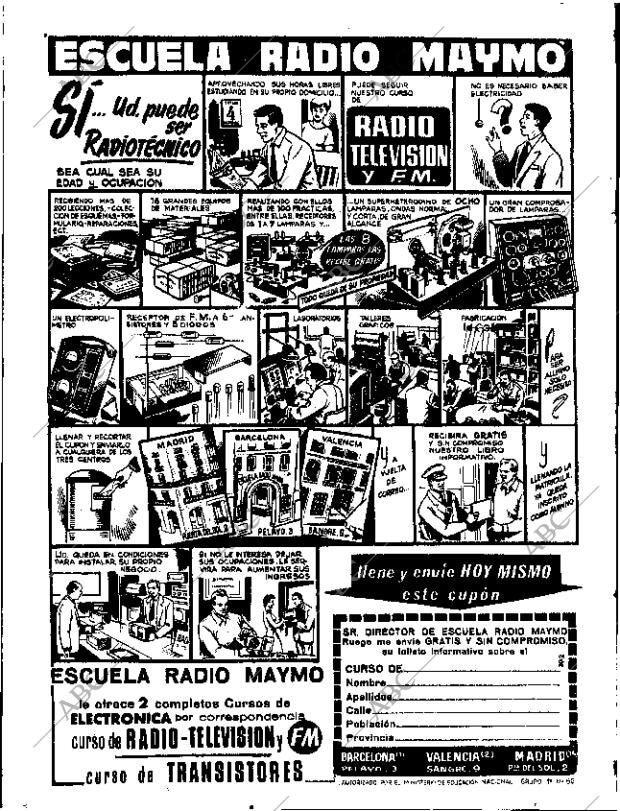 ABC SEVILLA 16-02-1966 página 72