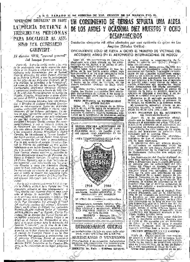 ABC MADRID 19-02-1966 página 51