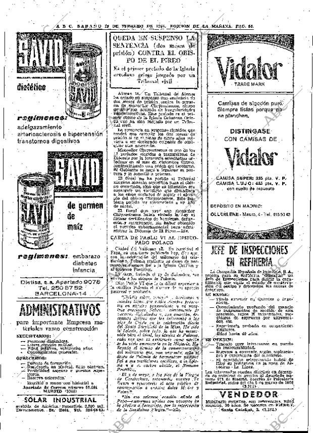 ABC MADRID 19-02-1966 página 54