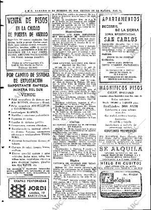 ABC MADRID 19-02-1966 página 74