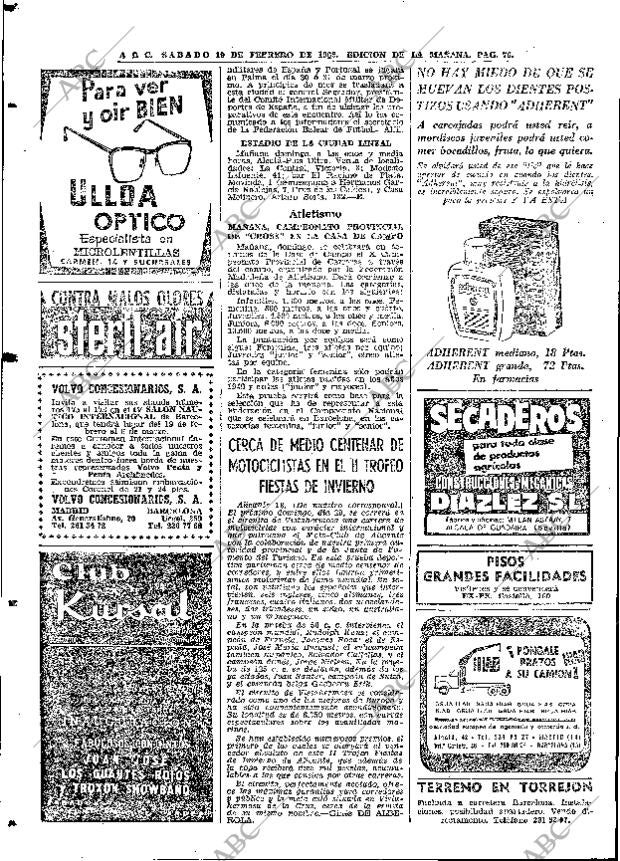 ABC MADRID 19-02-1966 página 76