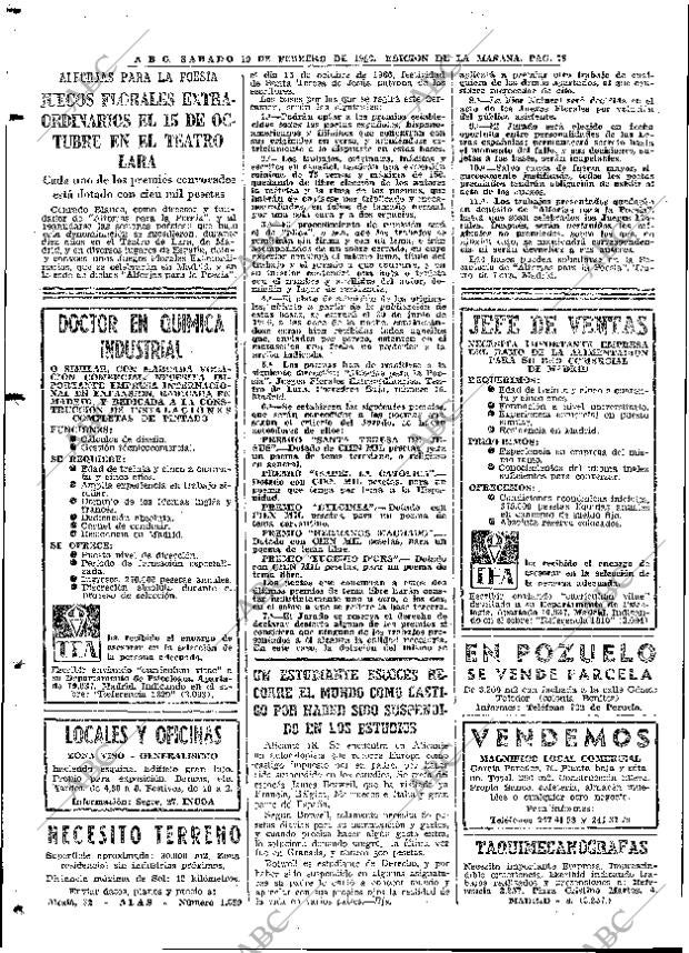 ABC MADRID 19-02-1966 página 78