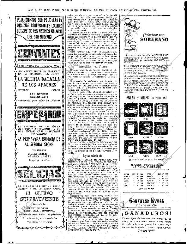 ABC SEVILLA 20-02-1966 página 102