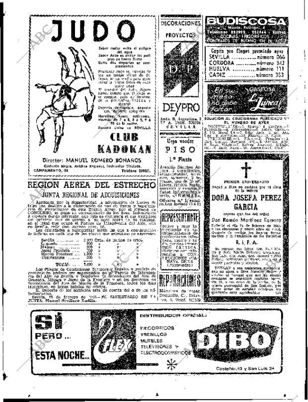 ABC SEVILLA 20-02-1966 página 121