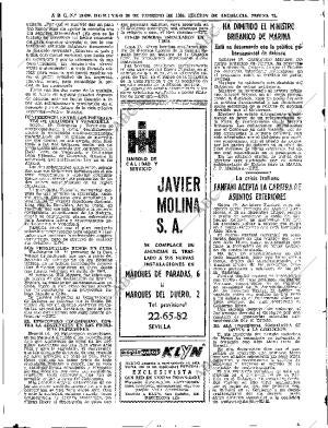 ABC SEVILLA 20-02-1966 página 72