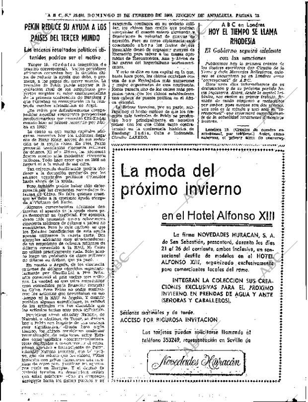 ABC SEVILLA 20-02-1966 página 73