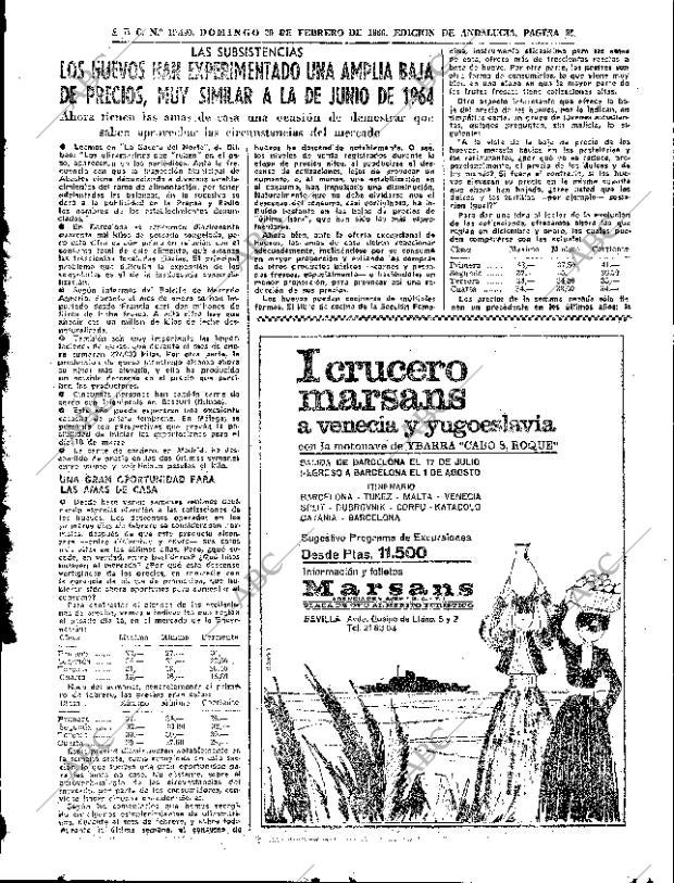 ABC SEVILLA 20-02-1966 página 85