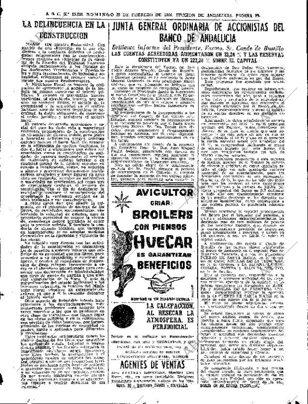 ABC SEVILLA 20-02-1966 página 89