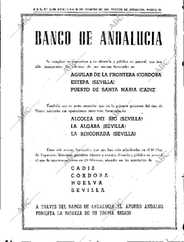 ABC SEVILLA 20-02-1966 página 90