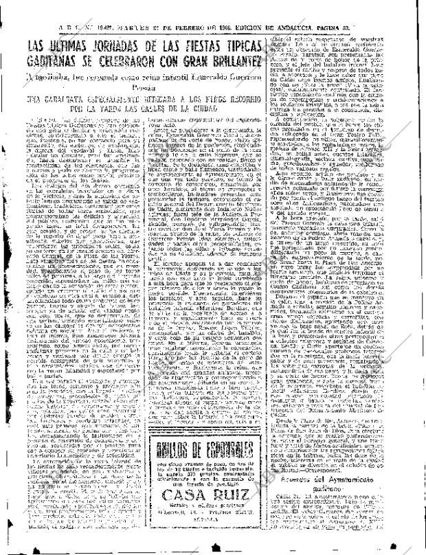 ABC SEVILLA 22-02-1966 página 53