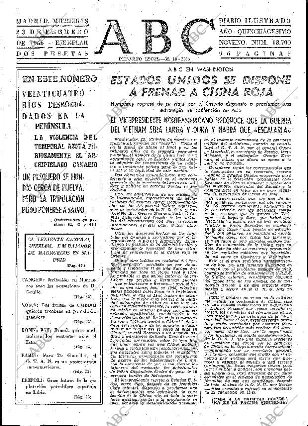 ABC MADRID 23-02-1966 página 31