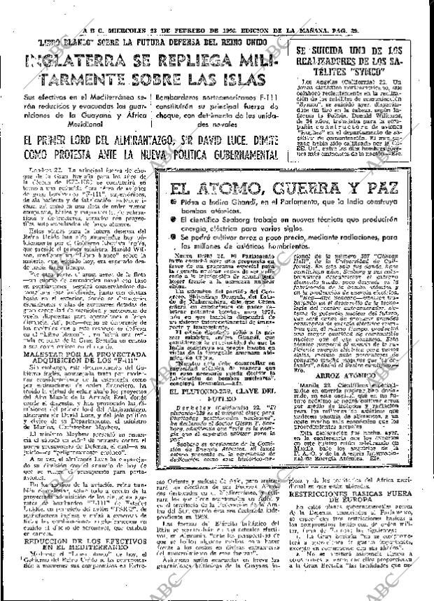 ABC MADRID 23-02-1966 página 39