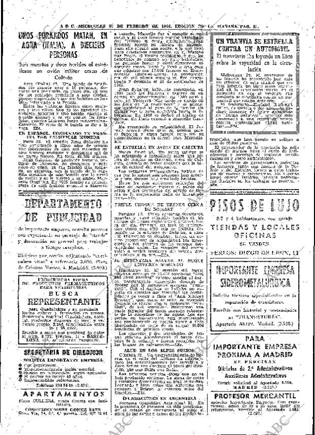 ABC MADRID 23-02-1966 página 50