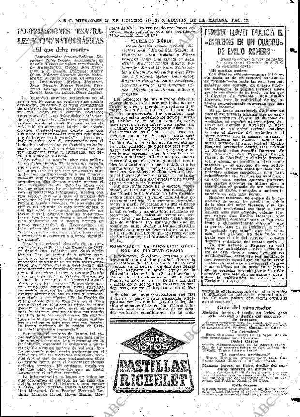 ABC MADRID 23-02-1966 página 77