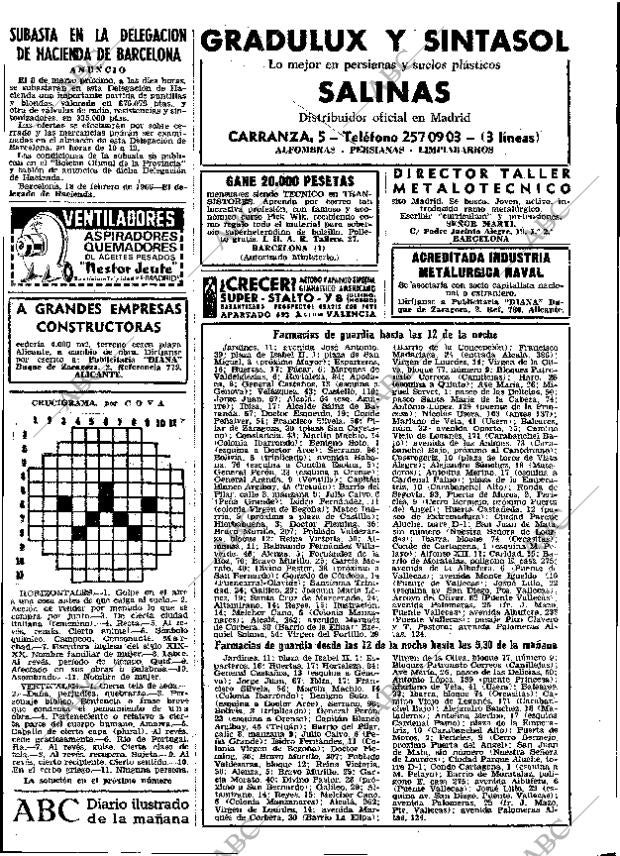 ABC MADRID 23-02-1966 página 95