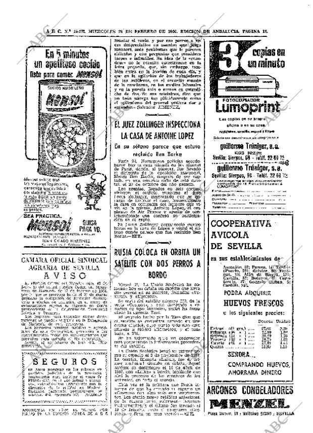 ABC SEVILLA 23-02-1966 página 18