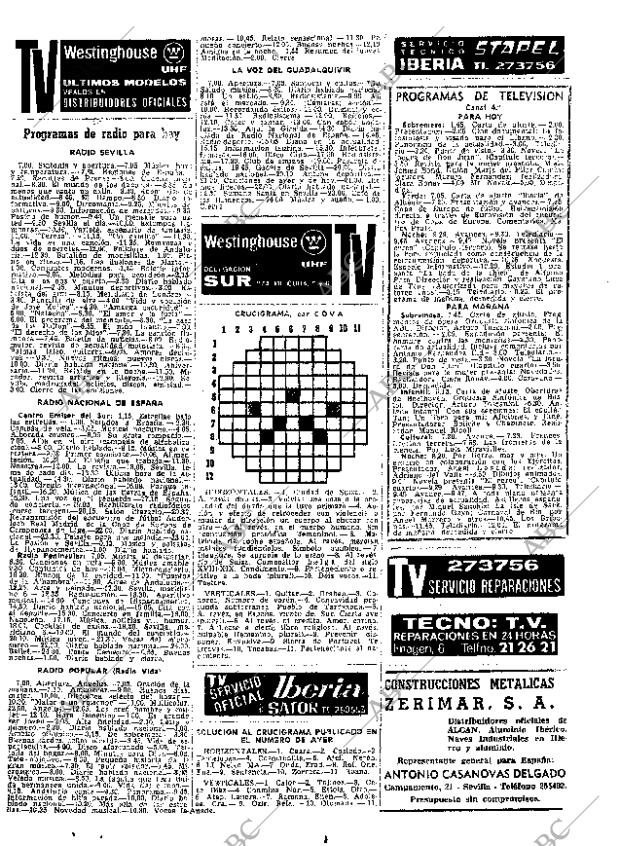 ABC SEVILLA 23-02-1966 página 63